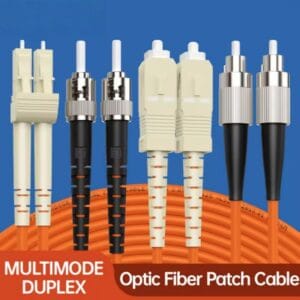 Customized OM2 Multimode LC/SC/FC/ST Duplex Fiber Patch Cable