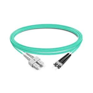 Duplex OM3 Multimode Fiber Patch Cord SC UPC to ST UPC LSZH 2.0mm 50/125μm - 이미지 5