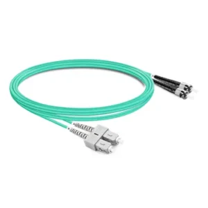 Duplex OM3 Multimode Fiber Patch Cord SC UPC to ST UPC LSZH 2.0mm 50/125μm - 이미지 4