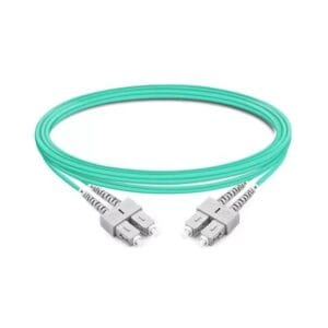 OM3 Multimode Duplex SC UPC to SC UPC OFNP Fiber Cable - Image 3