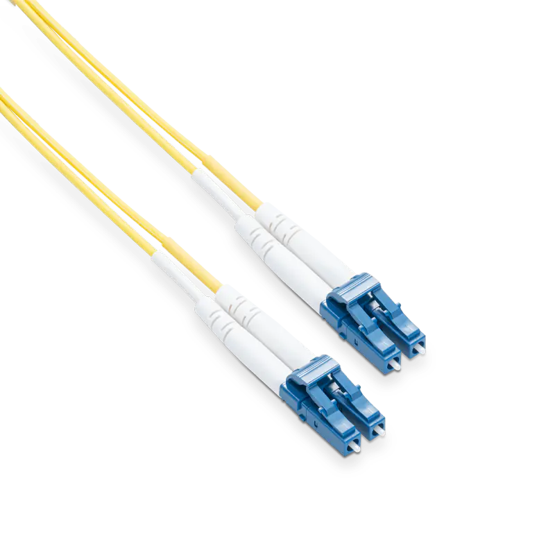 Grade B LC UPC to LC UPC Duplex Typical 0.12dB IL OS2 Single Mode LSZH 2.0mm BIF Fiber Optic Patch Cable - Image 2