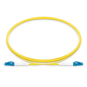 LC UPC to LC UPC Simplex OS2 Single Mode LSZH 2.0mm G.657.A2 Fiber Optic Patch Cable