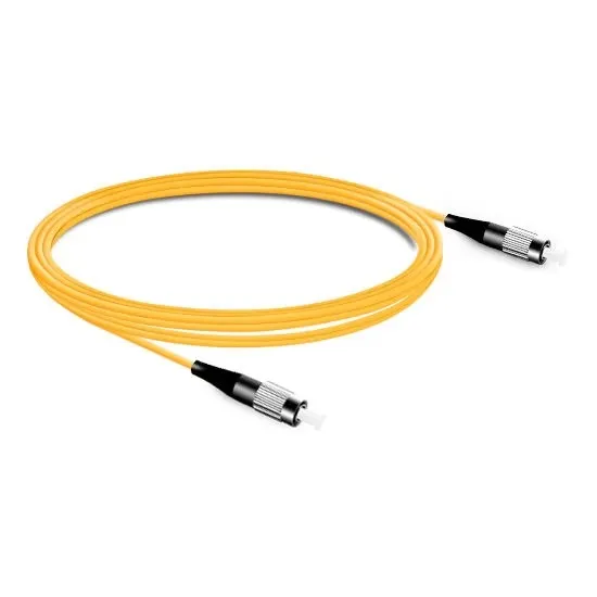 FC/UPC to FC/UPC OS2 Simplex Single-Mode Fiber Patch Cord, 2.0mm LSZH
