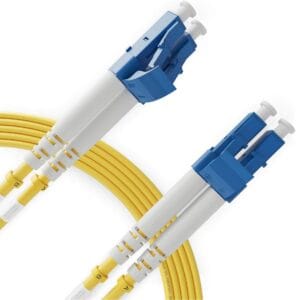 LC UPC to LC UPC Switchable Uniboot Duplex OS2 Single Mode LSZH 2.0mm Fiber Optic Patch Cable