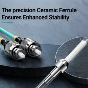 OM3 Duplex Fiber Optic Patch Cable LC UPC to FC UPC, Multimode 50/125μm LSZH 2.0mm Jacket, 1-20m Length Available - Image 4