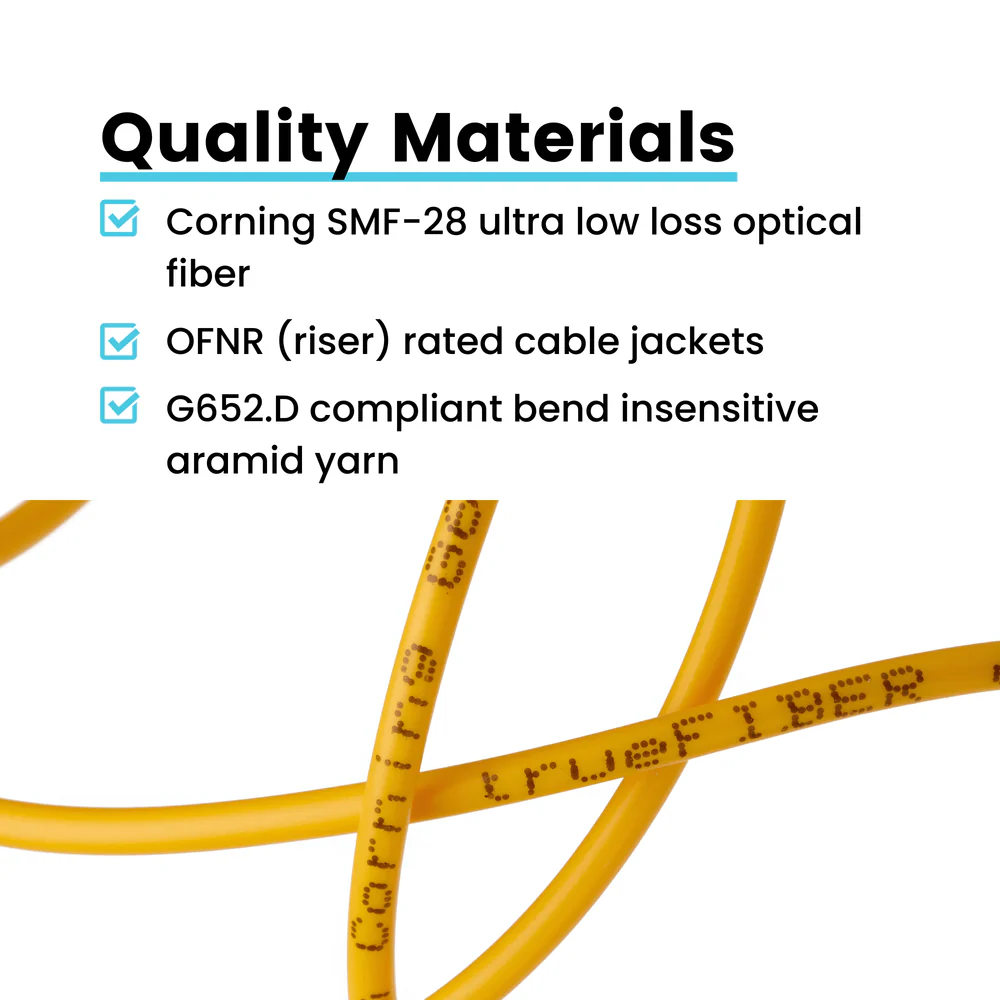 SC to SC APC Simplex OS2 | SM OFNR - Image 5