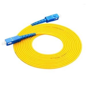 SC to SC Fiber Optic Cable Jumper Optical Patch Cord Simplex Single-Mode SMF 9/125μm SC-SC Insensitive 2.0mm Fiber Optic Cord - Image 4