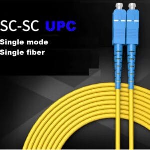 SC to SC Fiber Optic Cable Jumper Optical Patch Cord Simplex Single-Mode SMF 9/125μm SC-SC Insensitive 2.0mm Fiber Optic Cord - Image 3