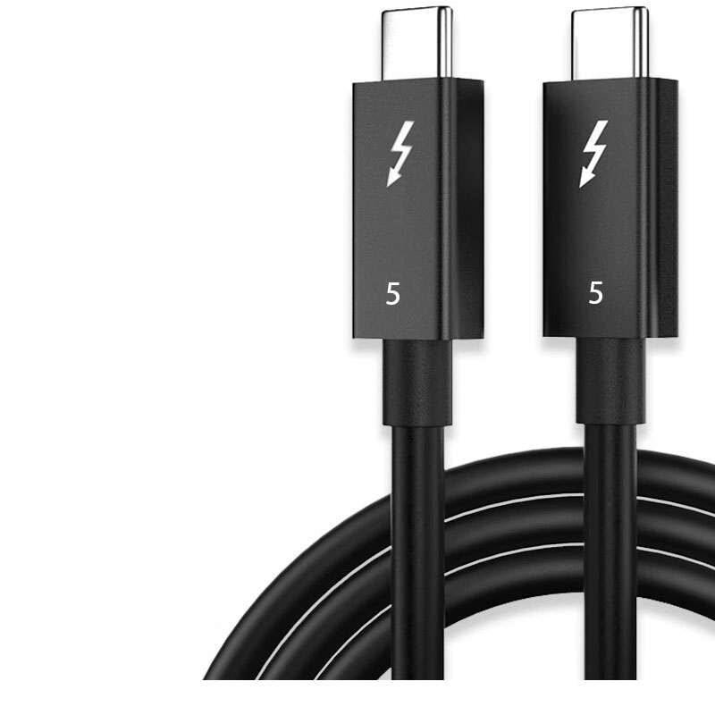 Thunderbolt 5 Cable, 80Gbps/Up to 120Gbps, 240W PD, 8K 60Hz, Certified Thunderbolt Cable - Compatible w/Thunderbolt 4/USB4/USB-C