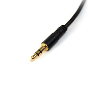 0.5m/1m/3m/5m Slim 3.5mm Stereo Audio Cable - M/M - Image 2