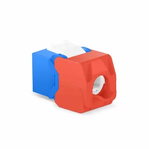 ⁦Cat5e RJ45 (8P8C) Unshielded Toolless Keystone Jack Module, (10 pcs/Pack)⁩ - الصورة ⁦4⁩