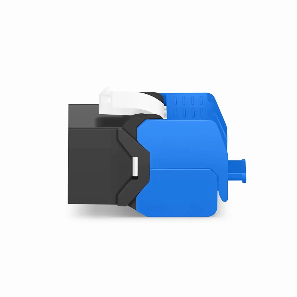 Módulo Conector Keystone RJ45 (8P8C) Cat6a sin Blindaje Sin Herramientas, (Paquete de 10 unidades)