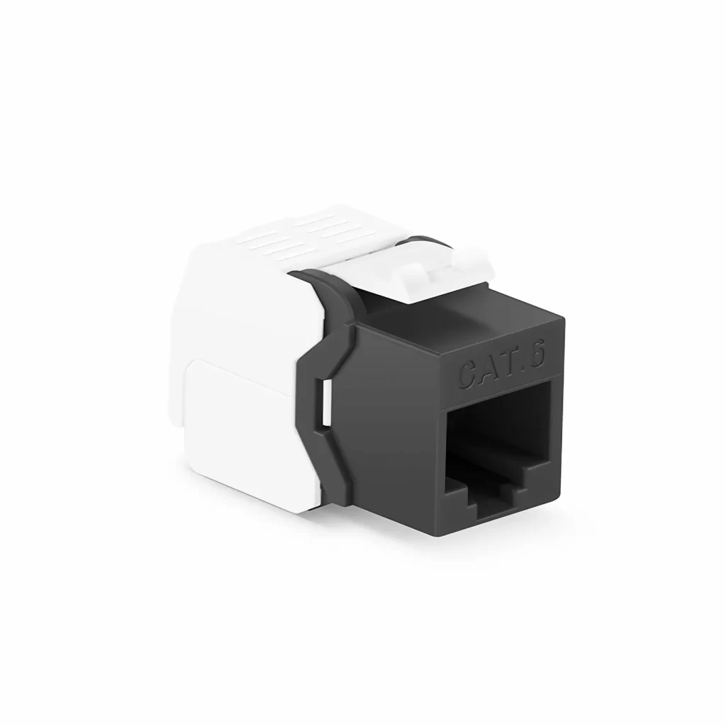Неэкранированный модуль кистоун RJ45 (8P8C) Cat6 без применения инструмента, (10 шт./упак.)