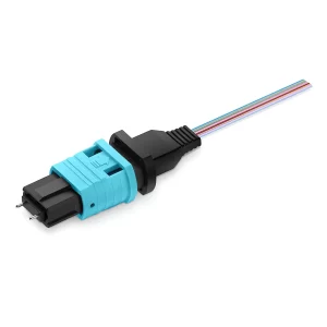 MPO (Male) OM3/OM4 Multimode Field Assembly Splice-on Connector, Flat Ribbon