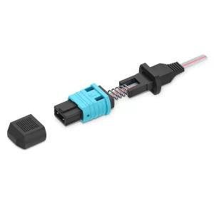 MPO (Male) OM3/OM4 Multimode Field Assembly Splice-on Connector, Flat Ribbon - Image 3