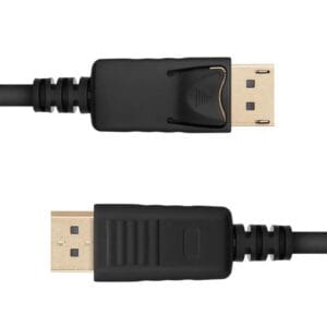 DisplayPort 1.2 Cable - 4K x 2K Ultra HD VESA Certified DisplayPort Cable - DP to DP Cable for Monitor - DP Video/Display Cord - Latching DP Connectors – Image 2