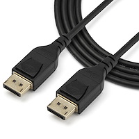 DisplayPort 1.4 Cable - 8K 60Hz HBR3 HDR - UHD DisplayPort to DisplayPort Monitor Cord - Ultra HD 4K 120Hz DP 1.4 Slim Video Cable M/M DP Connector - Image 3