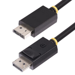 DisplayPort 2.1 Cable, VESA Certified DP40 DisplayPort Cable w/UHBR10/HDR/HDCP 2.2, 8K 60Hz/4K 144Hz w/DSC 1.2a, 40Gbps, DP 2.1 Cable, UHD Monitor Cord, M/M