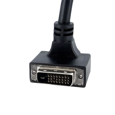 1.8m 90° Down Angled Dual Link DVI-D Monitor Cable - M/M - Image 2