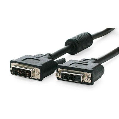 5m DVI-D Single Link Monitor Extension Cable - M/F