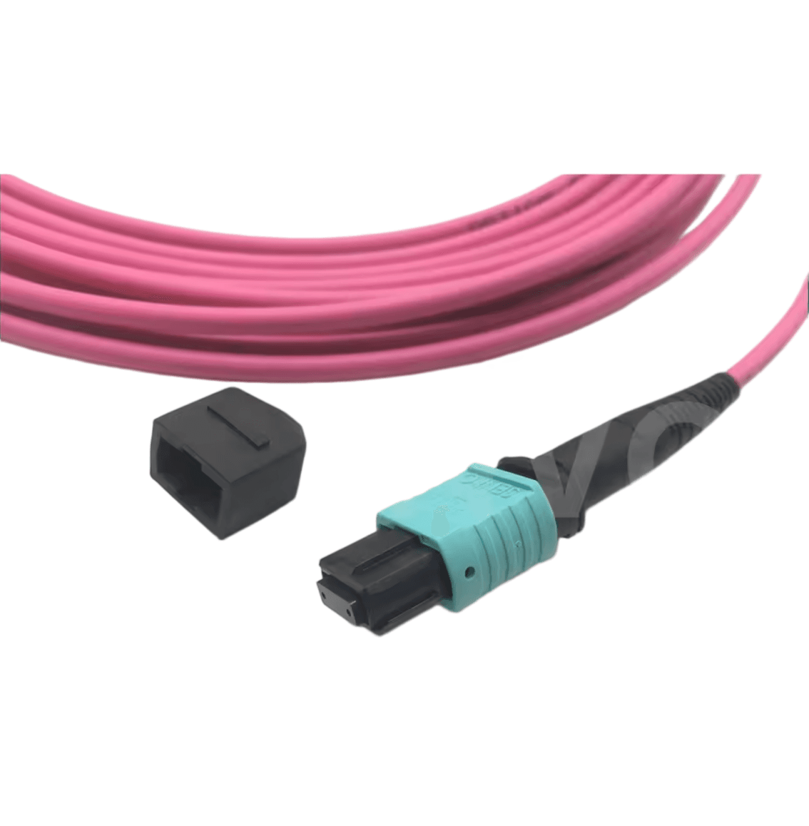 12 Fibers Multimode (OM4) Patch Cable, Type B, LSZH, 3.0mm, Max IL ≤ 0.35dB, Magenta: imagen 4