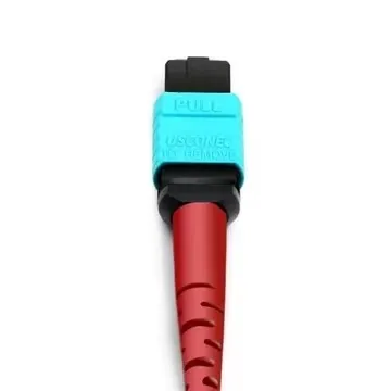 Cable troncal MTP Elite hembra a hembra de 24 fibras, polaridad B, Plenum LSZH, 2.0 mm, multimodo OM4 50/125 μm