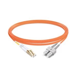 Duplex OM2 Multimode LC UPC to SC UPC LSZH Fiber Optic Cable - Image 5
