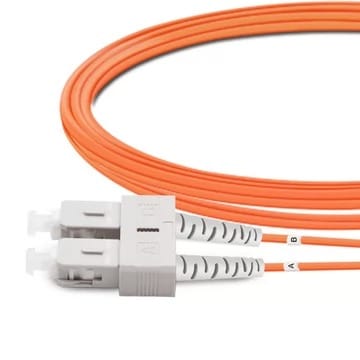 Duplex OM2 Multimode SC UPC to SC UPC LSZH Fiber Optic Cable