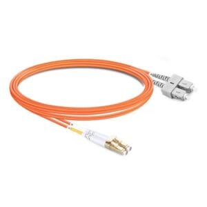Duplex OM2 Multimode LC UPC to SC UPC LSZH Fiber Optic Cable - Image 4