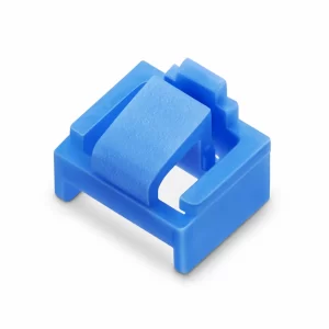 RJ45 Jack Module Block-Out Device, Blue (12 pcs/Pack)