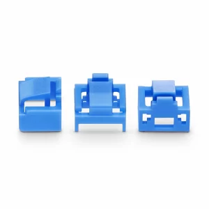 RJ45 Jack Module Block-Out Device, Blue (12 pcs/Pack) - Image 2