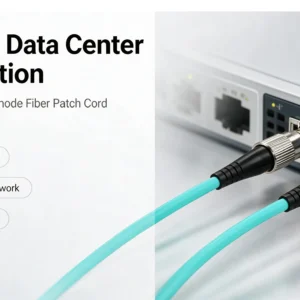 ST‑UPC to ST‑UPC OM3 Simplex Multimode Fiber Patch Cord, 10Gbps Aqua Optical Cable LSZH Jacket With Custom Length: imagen 6