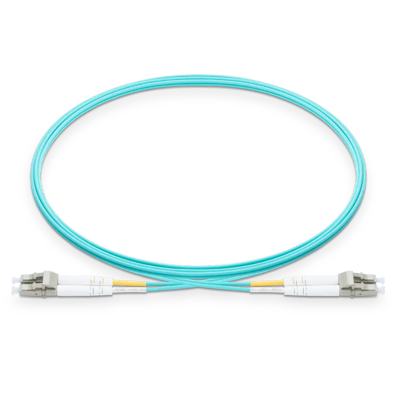 LC UPC Duplex OM3 Multimode LSZH 2.0mm Fiber Optic Patch Cable