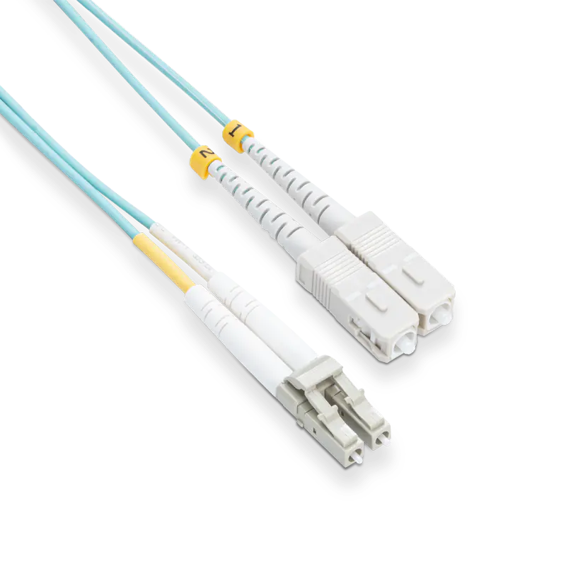 LC UPC Duplex OM3 Multimode LSZH 2.0mm Fiber Optic Patch Cable - Image 4