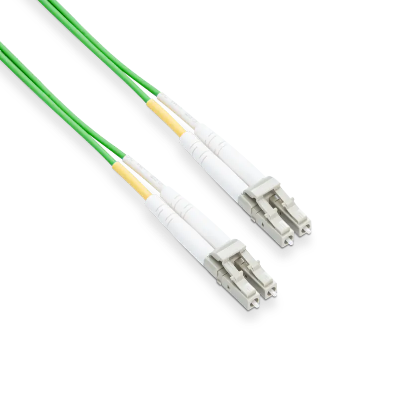 LC UPC to LC UPC Duplex OM5 Multimode LSZH 2.0mm Fiber Optic Patch Cable - Image 3
