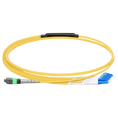 Single-mode (OS2) Harness Cable, Type B, LSZH, Yellow - Image 2