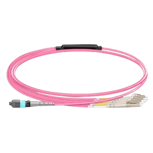 Multimode (OM4) Harness Cable, Type B, LSZH, Magenta