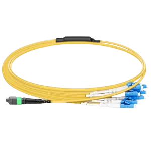 Single-mode (OS2) Harness Cable, Type B, LSZH, Yellow