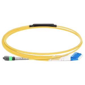 Single-mode (OS2) Harness Cable, Type B, LSZH, Yellow