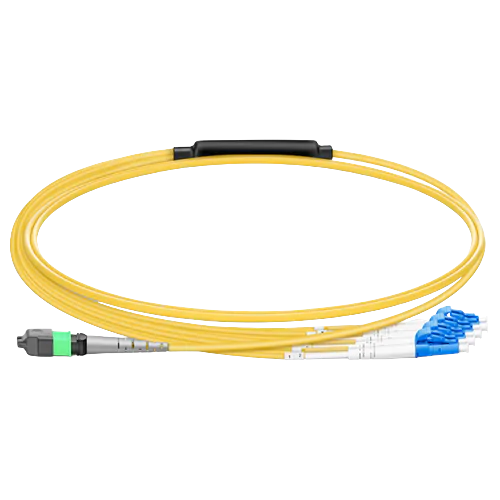 Single-mode (OS2) Harness Cable, Type B, LSZH, Yellow
