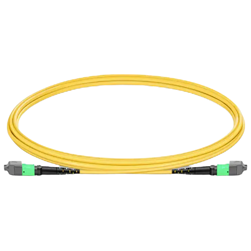 12 Fibers Single-mode (OS2) Patch Cable, Type B, LSZH, 3.0mm, Max IL ≤ 0.35dB, Yellow