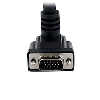 5m Coax High Resolution 90° Down Angled VGA Monitor Cable - HD15 M/M - Image 2