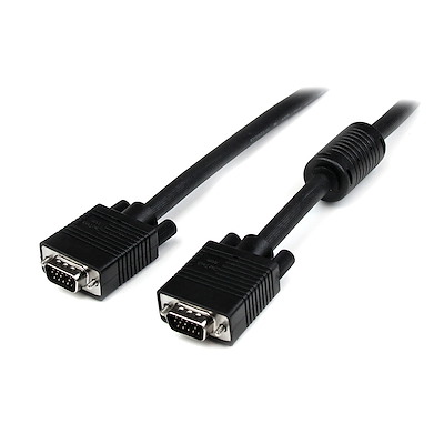 Coax High Resolution Monitor VGA Cable - HD15 M/M