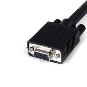 5m Coax VGA Monitor Extension Cable - HD15 M/F – Bild 2