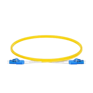 LC UPC to LC UPC Uniboot Duplex OS2 Single Mode LSZH 2.0mm BIF Fiber Optic Patch Cable