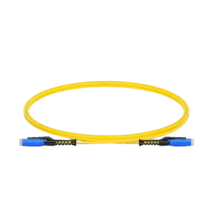 US Conec MDC UPC to MDC UPC Uniboot Duplex OS2 Single Mode LSZH 2.0mm Fiber Optic Patch Cable, for 200/400G Network Connection