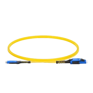 US Conec MDC UPC to LC UPC Uniboot Duplex OS2 Single Mode LSZH 2.0mm Fiber Optic Patch Cable, for 200/400G Network Connection, for 200/400G Network Connection