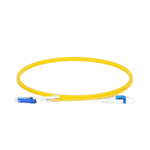 Senko CS™ UPC to LC UPC Flat Clip Uniboot Duplex OS2 Single Mode LSZH 2.0mm Fiber Optic Patch Cable, for 200/400G Network Connection, for 200/400G Network Connection