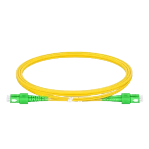 LC APC Duplex OS2 Single Mode LSZH 2.0mm Fiber Optic Patch Cable