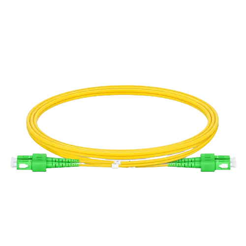 LC APC Duplex OS2 Single Mode LSZH 2.0mm Fiber Optic Patch Cable